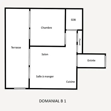 2 Pièces Avec Terrasse Sud, Proche Pistes Et Commerces, Garage, Animaux Acceptés - Fr-1-304-54 *